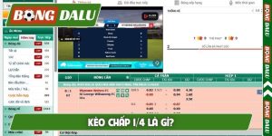 kèo chấp 1/4 là gì